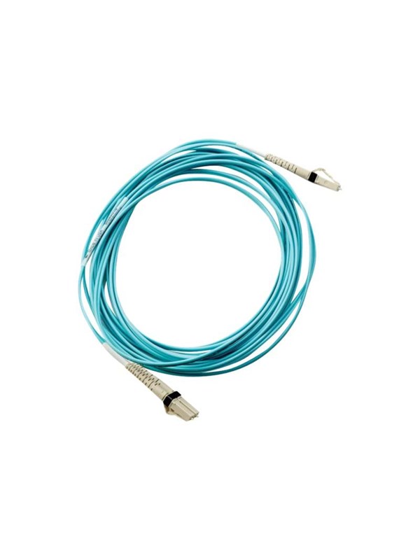 HP 1m Multi-mode OM3 LC/LC FC Cable - Sininen - 1m