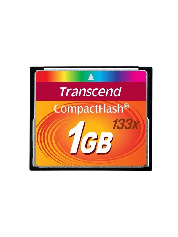 Transcend Compact Flash 133x - 50MB/s - 1GB