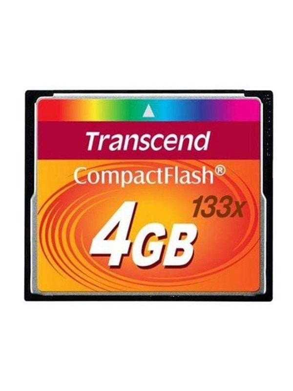 Transcend Compact Flash 133x - 50MB/s - 4GB