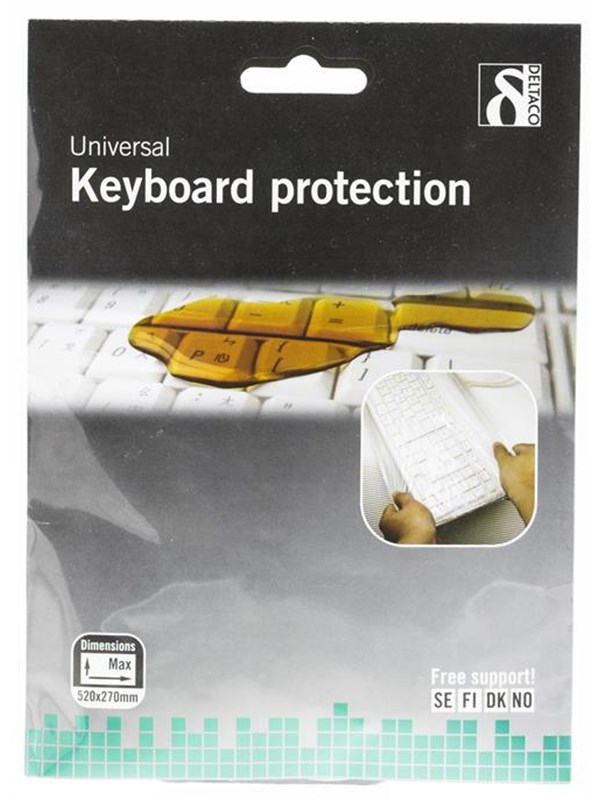 Deltaco Näppäimistö Protection Cover