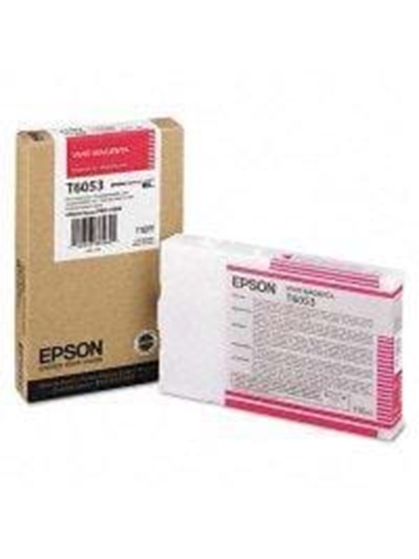 Epson T6053 Kirkas Magenta - Mustepatruuna Vivid red