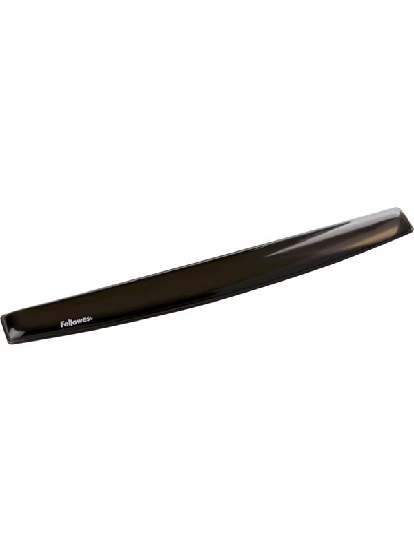 Fellowes Crystal™ Gel Näppäimistö Wrist Rest Musta