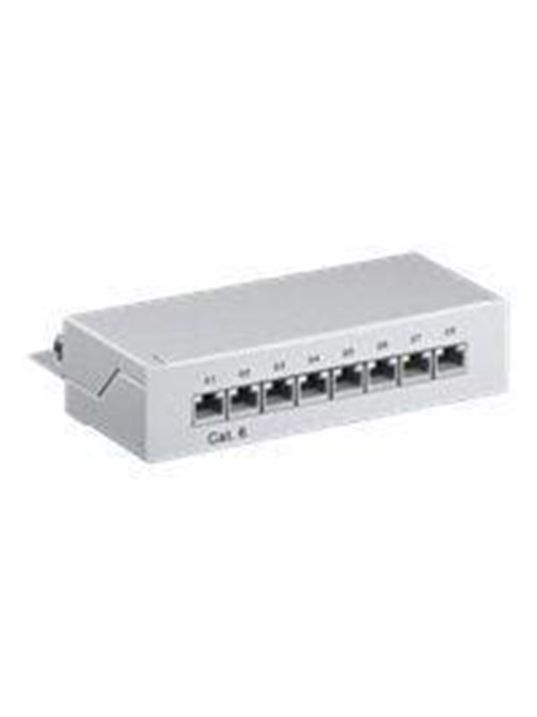 M-CAB - Liitäntäkotelo - CAT 6 - STP - RJ-45 X 8