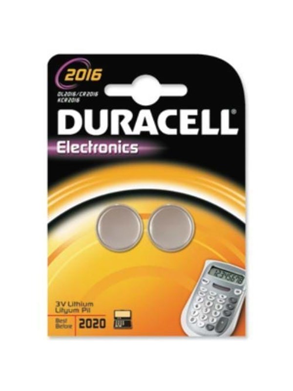 DURACELL ELEKTRONIIKKA 2016 2 kpl