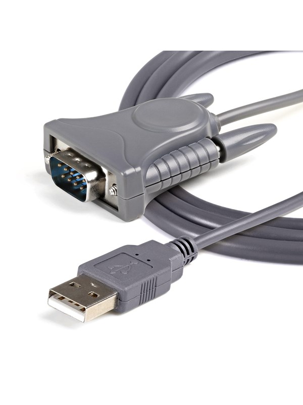 StarTech.com ICUSB232DB25 USB to RS232 DB9/DB25 Serial Adapter Cable - M/M
