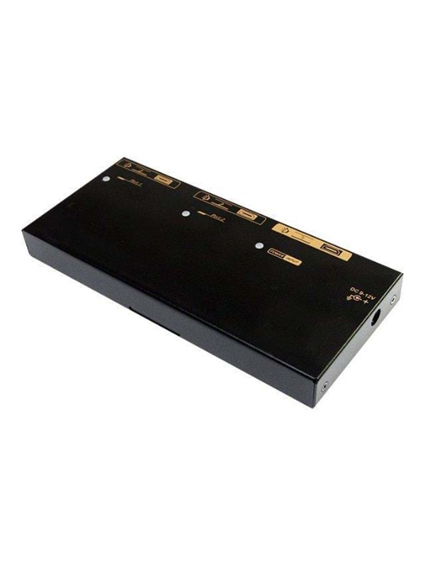 StarTech.com 2-porttinen korkeanopeuksinen HDMI-videosplitteri ja signaalivahvistin