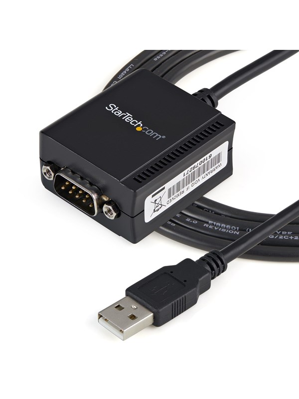 StarTech.com 1-portin FTDI USB sarjaportti RS232 DB9:lle