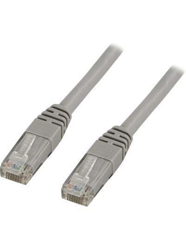 Roline 1.0m CAT 5E UTP (grå)