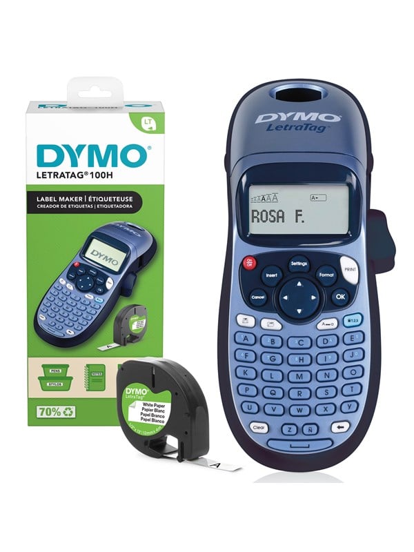 DYMO LetraTag LT-100H kädessä pidettävä tarrakirjoitin