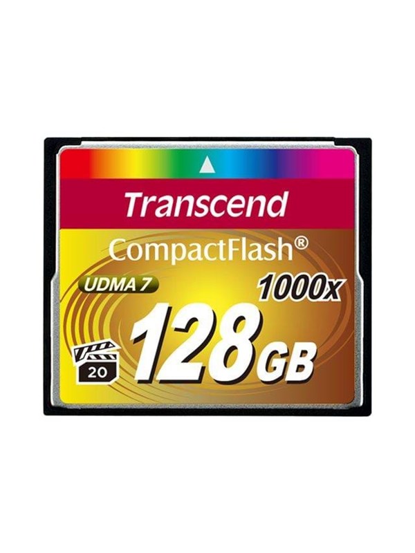 Transcend Compact Flash 1000x - 128GB