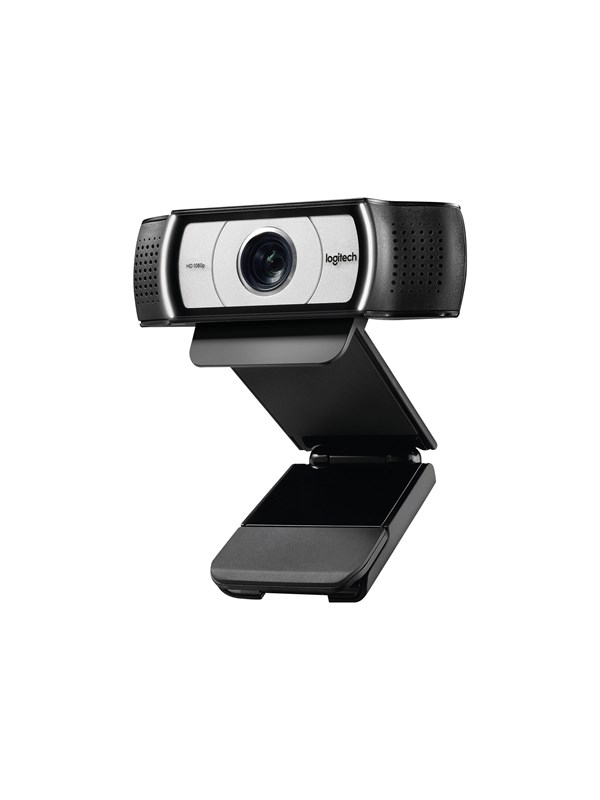 Logitech C930e HD -web-kamera - hopea/musta