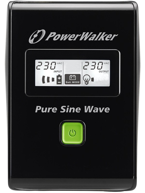 BlueWalker 10120061 - PowerWalker VI SW - 600VA/360W - Line Interactive UPS