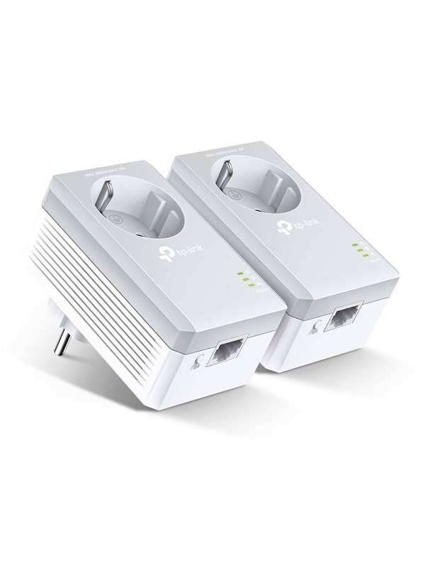 TP-Link TL-PA4010P KIT AV600 läpivienti Powerline aloituspakkaus Homeplug / PowerLine
