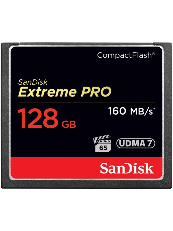 SANDISK Extreme Pro CF - 160MB/s - 128GB