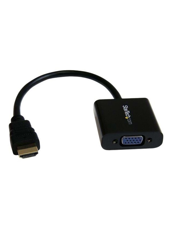 StarTech.com HDMI to VGA Adapter Converter for Desktop / Kannettava tietokone / Ultrabook video Muuntaja