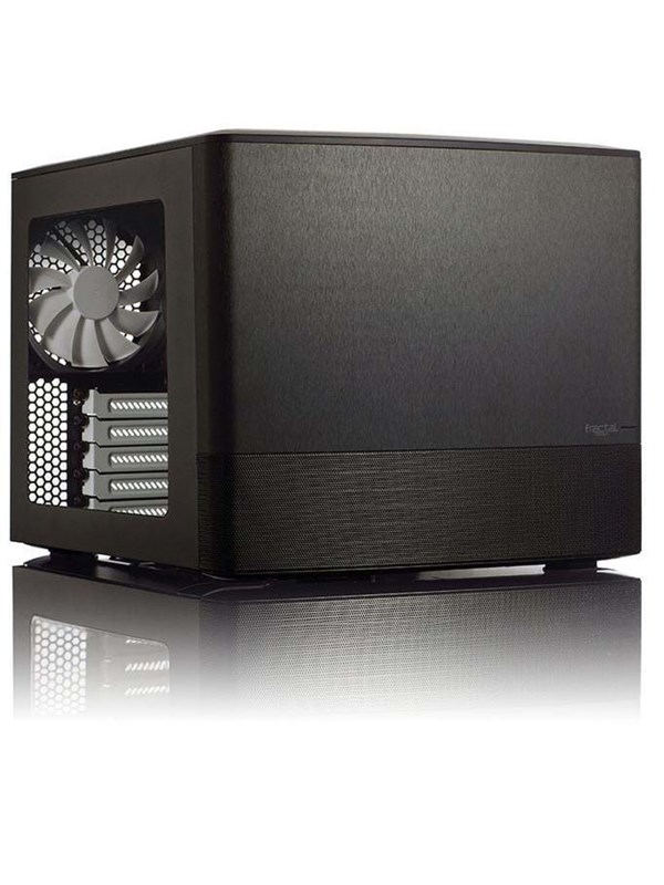 Fractal Design Solmu 804 - Kotelot - Cube - Musta
