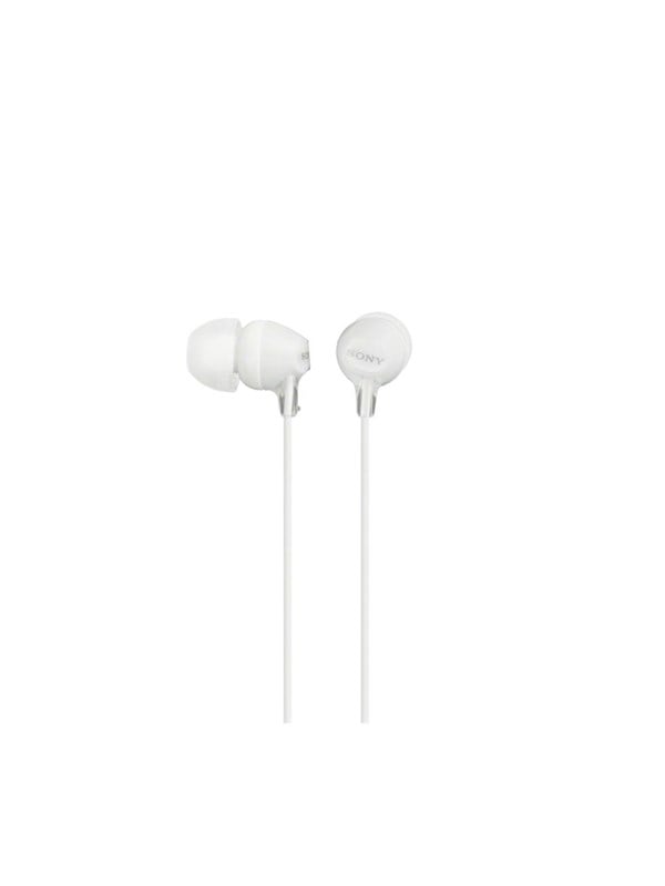 Sony MDR-EX15AP - In-Ear - Mikrofoni - Valkoinen