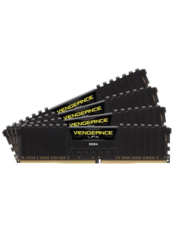 Corsair Vengeance LPX DDR4-2666 - 32GB - CL16 - Quad Channel (4 pcs) - Intel XMP - Musta