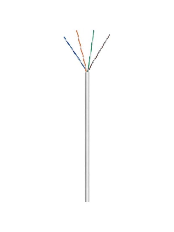 Pro LAN UTP CAT 6 - Harmaa - 100m - Harmaa - 100m