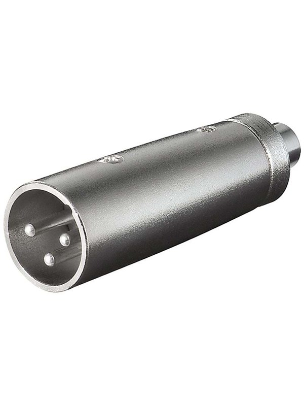 Pro XLR-sovitin 3-nastainen XLR F - RCA F