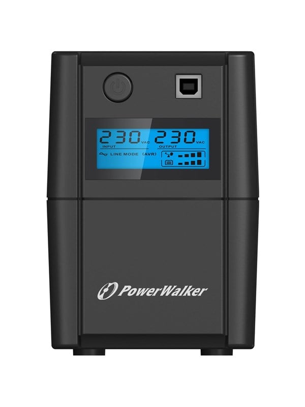 BlueWalker 10120096 - PowerWalker VI SHL - 850VA/480W - Line Interactive UPS