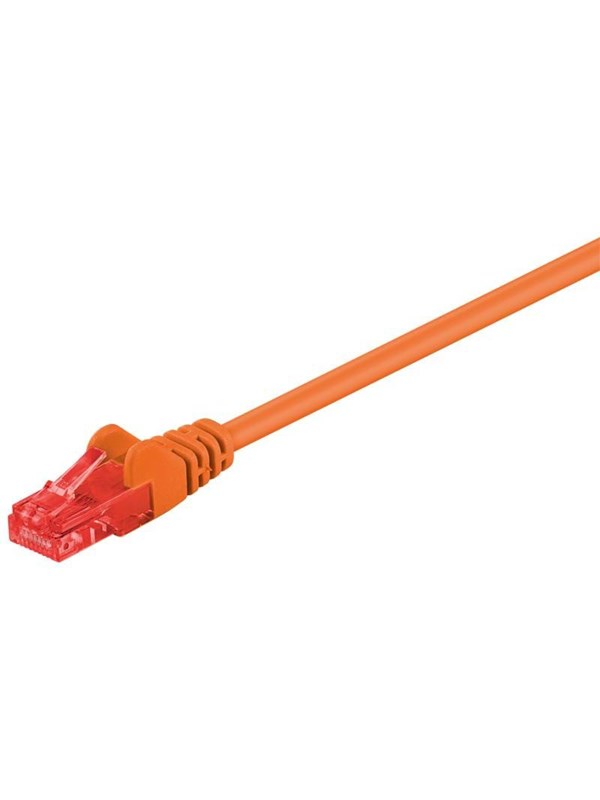 Pro LAN UTP CAT 6 - Oranssi - 0.25m - Oranssi - 0.25m