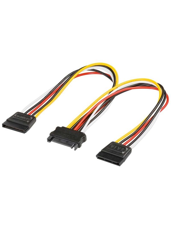 Pro SATA Teho Cable x2 - 0.20m