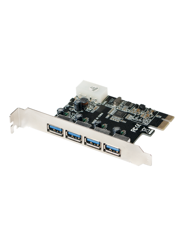 LogiLink USB 3.0 4-portin PCI Express -kortti