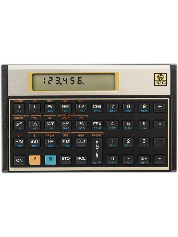 HP 12c Platinum -rahoituslaskin / F2231AA