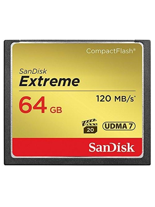 SANDISK Extreme CF- 120MB/s - 64GB