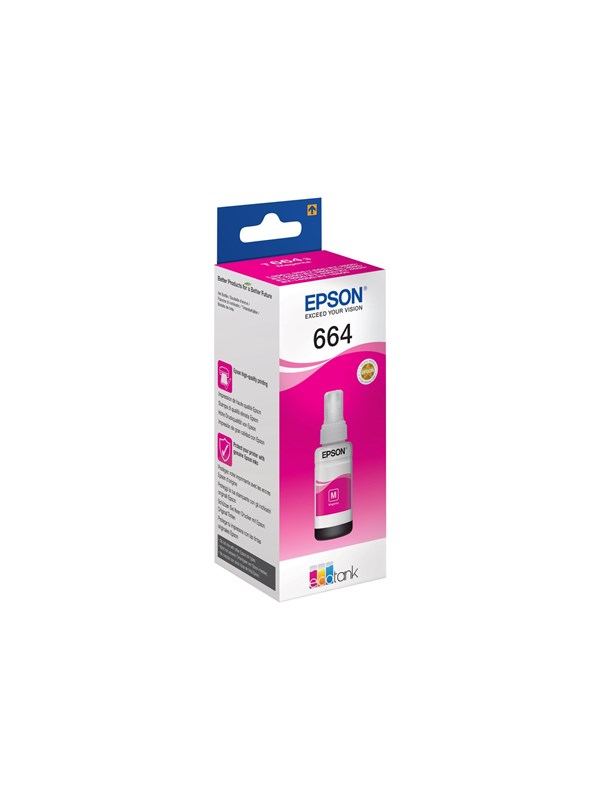 Epson T6643 - Mustesäiliö / C13T664340