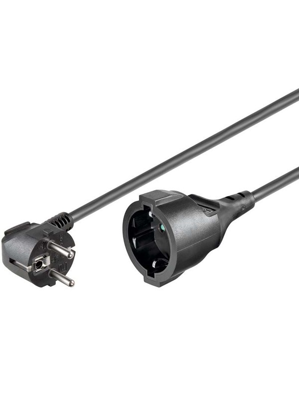 Pro Power cable C13 Ext. - Musta - 2m