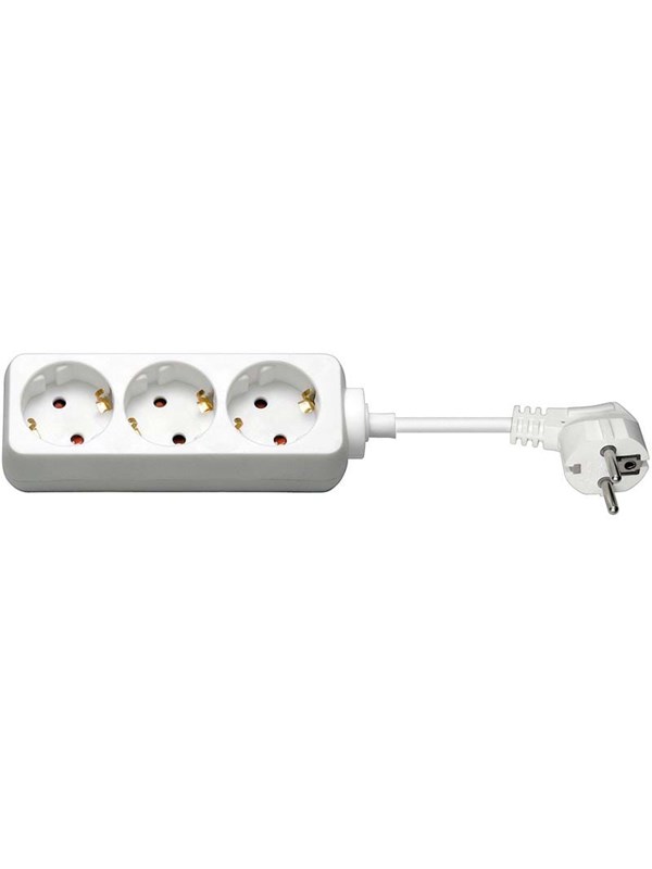 Pro Teho Socket x3 - Wh - 1.5m