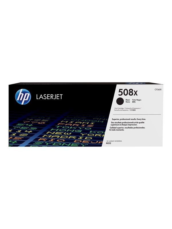 HP 508X / CF360X High Capacity Black Toner