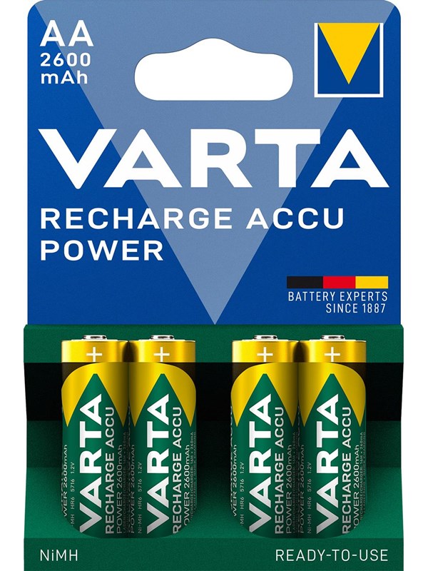 Varta Professional Accu - Paristot 4 x AA-tyyppi - NiMH - 2500 mAh
