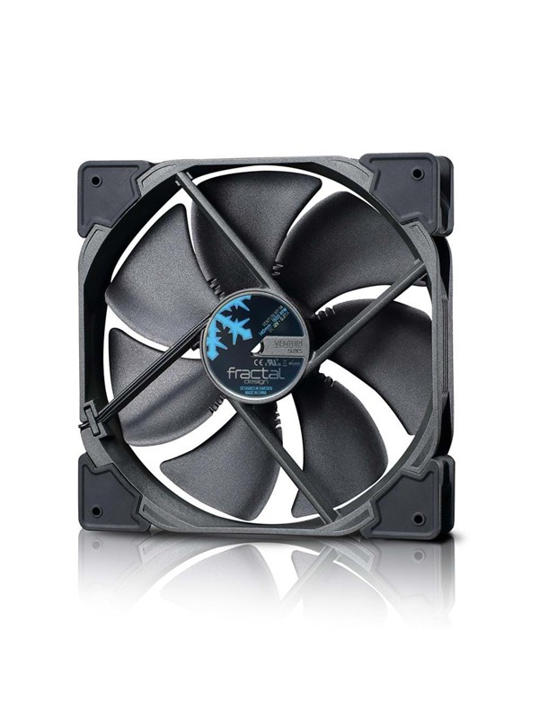 Fractal Design Tuuletin Venturi HF-14 - Kotelotuuletin - 140mm - musta - 26 dBA