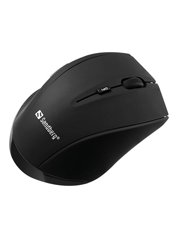 Sandberg Pro Wireless - Hiiri - 5 painiketta - Musta