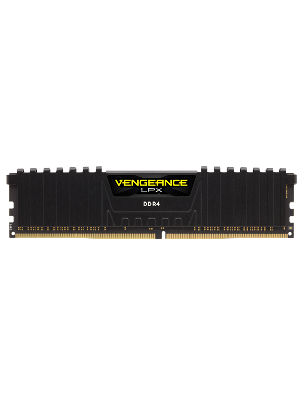 Corsair Vengeance LPX DDR4-2400 - 8GB - CL14 - Single Channel (1 pcs) - Intel XMP - Musta