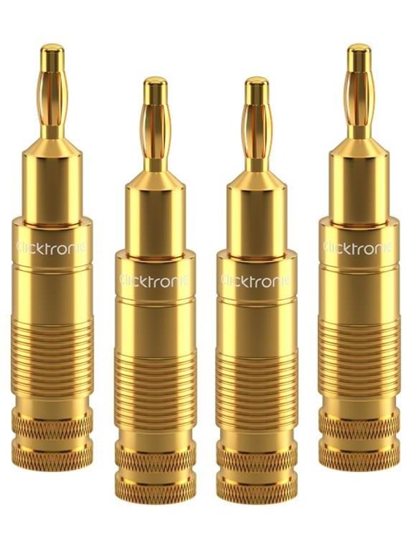 ClickTronic Banaani Plug - 4 pack
