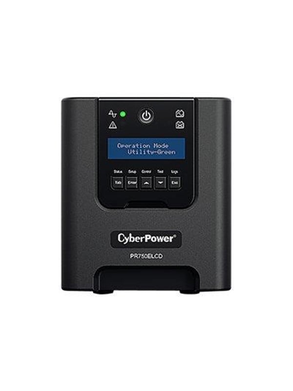 CyberPower Smart App UPS-järjestelmät PR750ELCD 750VA/675W 6x IEC C13 Outlets