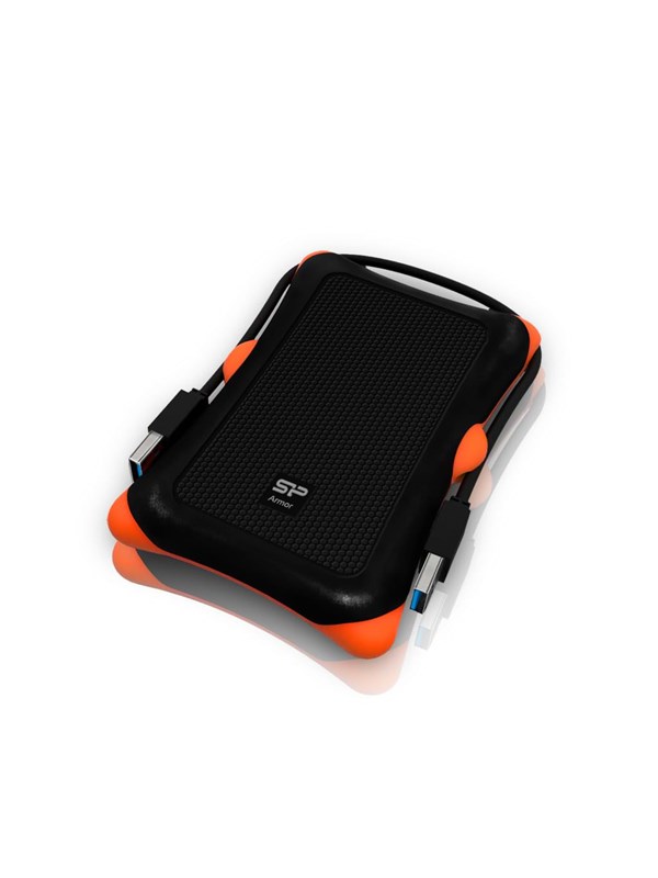 Silicon Power Armor A30 Musta - Ulkoiset kovalevyt - 2TB - oranssi