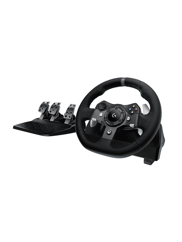 Logitech G920 Driving Force (Xbox X-S / Xbox One / PC) - Wired Steering wheel & Pedal set - Microsoft Xbox One