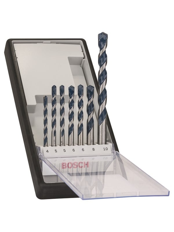 Bosch 7-os. Robust Line -betoniporanteräsarja CYL-5 4; 5; 5; 6; 6; 8; 10 mm