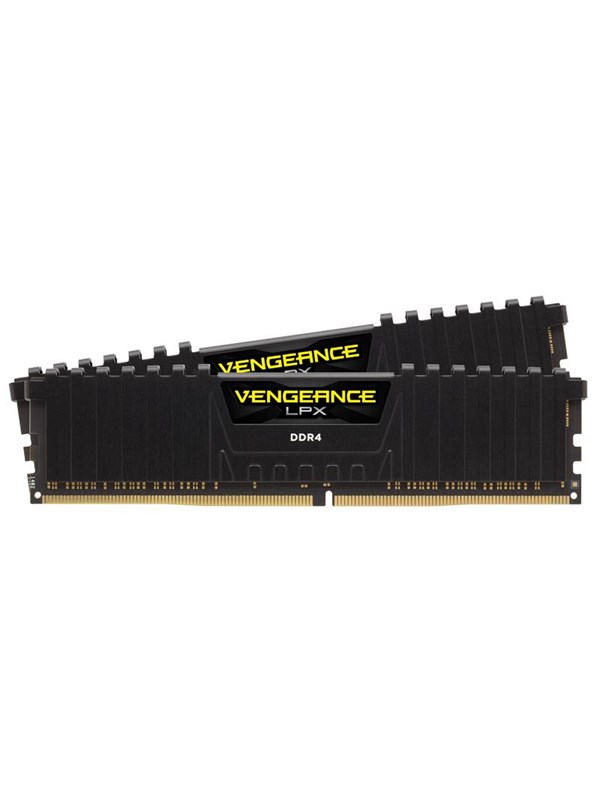 Corsair Vengeance LPX DDR4-3200 - 16GB - CL16 - Dual Channel (2 pcs) - Intel XMP - Musta
