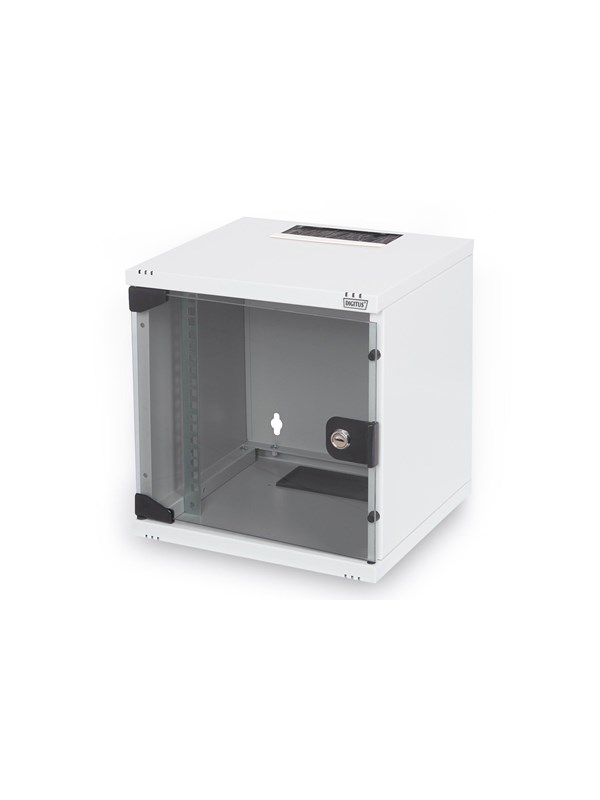 DIGITUS 6U - Wall-mounted housing 254 mm (10") - 312x300 mm (WxD)