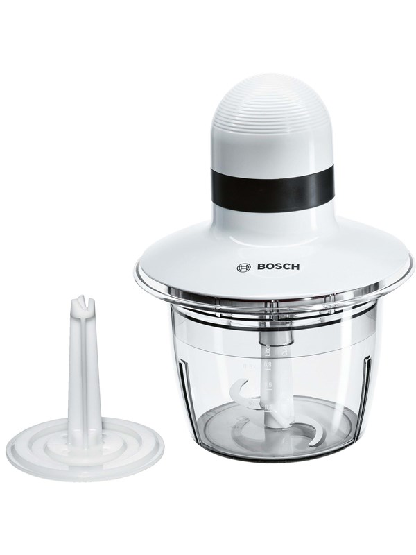 Bosch MMR08A1, 0,8 L, Antrasiitti, Valkoinen, Muovi, Ruostumaton teräs, Painikkeet, 400 W