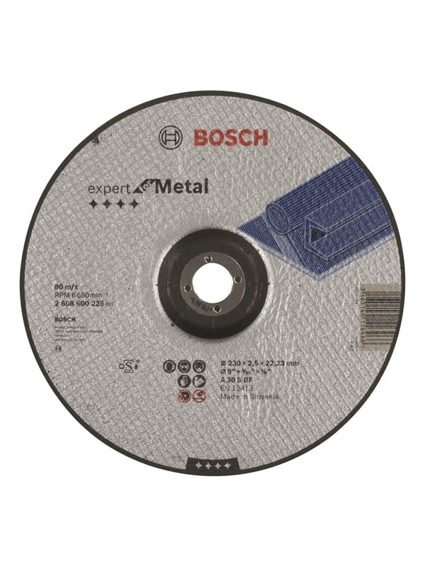 Bosch Katkaisulaikka, taivutettu, Expert for Metal A 30 S BF, 230 mm, 2,5 mm