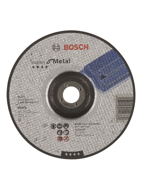 Bosch Katkaisulaikka, taivutettu, Expert for Metal A 30 S BF, 180 mm, 3,0 mm