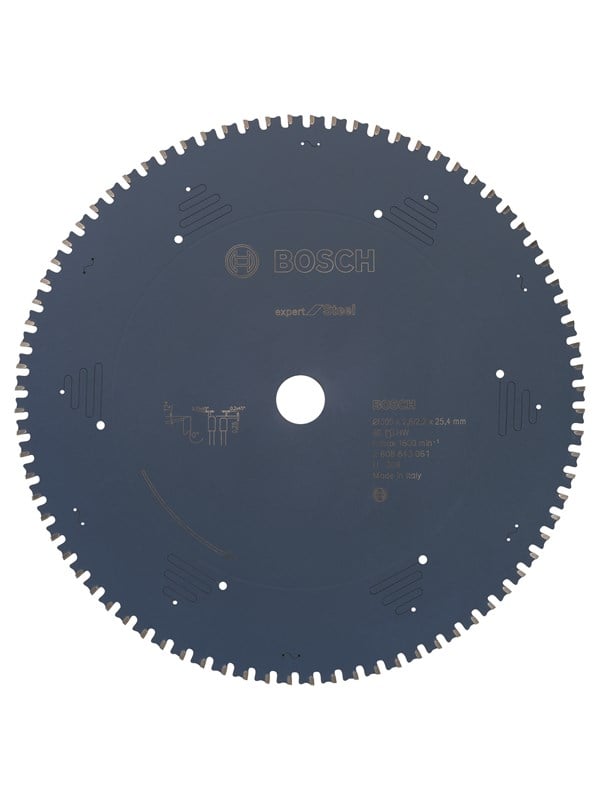 Bosch Pyörösahanterä Expert for Steel 305 x 25,4 x 2,6 mm, 80