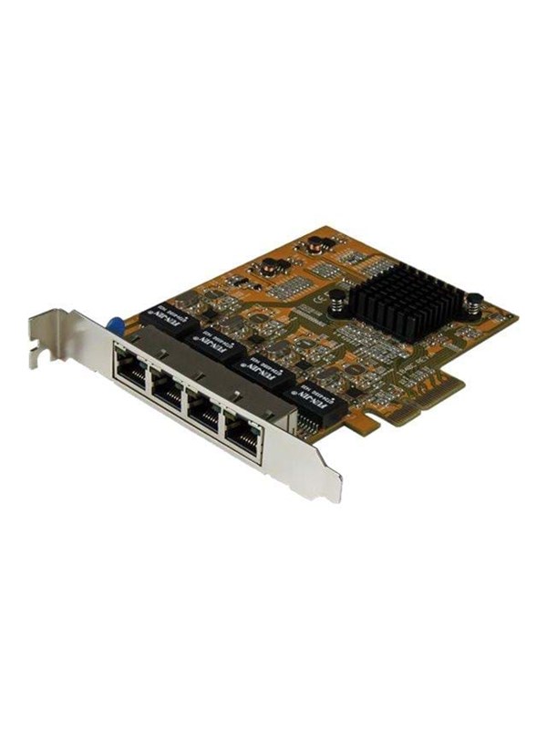 StarTech.com 4-portin PCIe Gigabit-verkkosovitin kortti